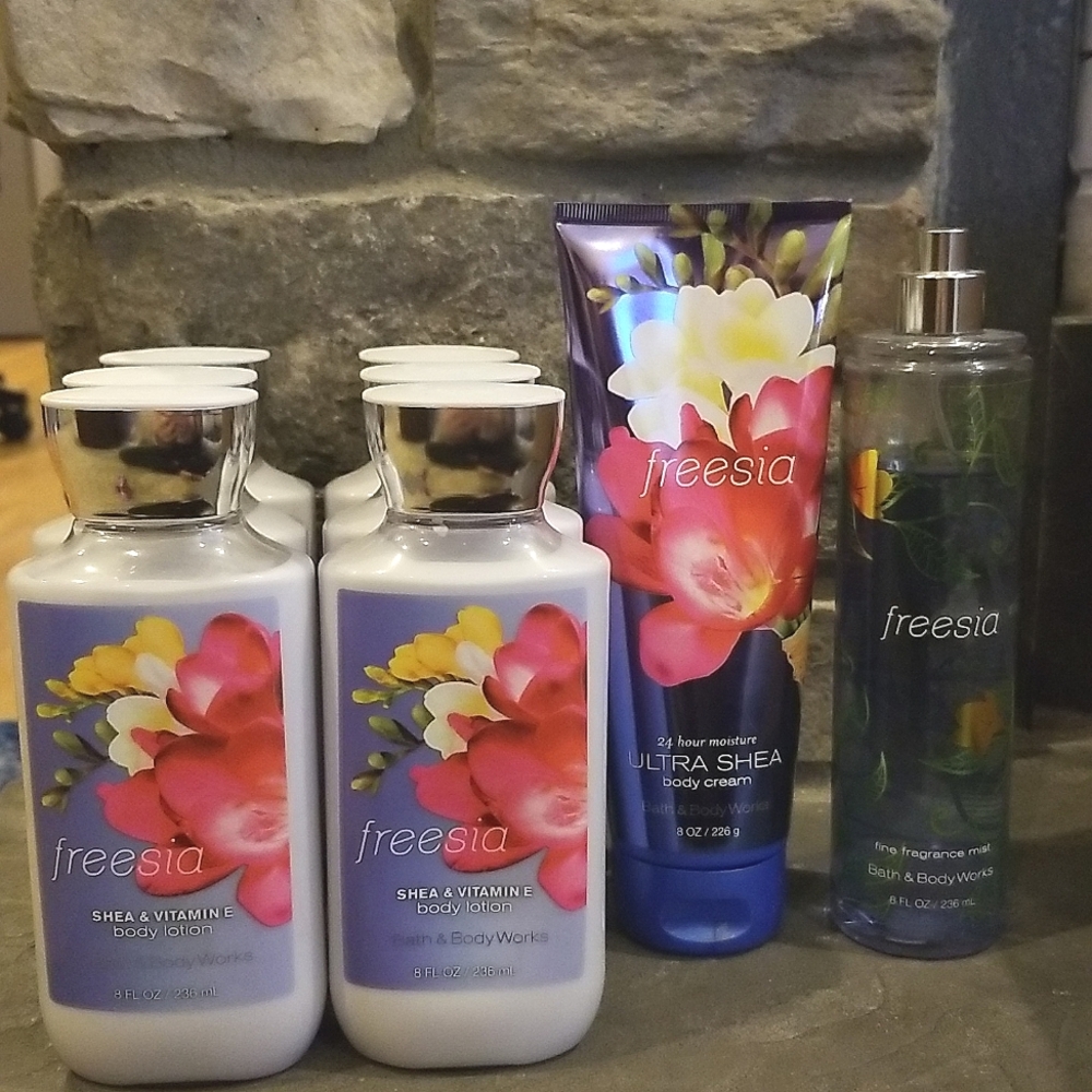 Body lotion, hand cream, body spray